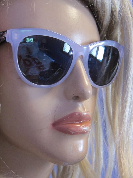 Miu Miu Accessories - MIU MIU CRYSTAL ROCK SUNGLASSES VIOLET VMU O8N TKV-101 AMAZING!